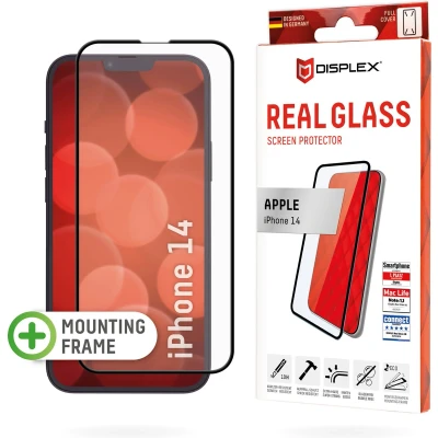 Afbeelding van Displex Real Glass Apple iPhone 14 / 13 Pro Screenprotector Glas