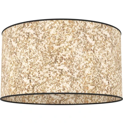 Afbeelding van EGLO Butterburn Plafondlamp E27 Ø 38 cm Zwart/Wit/Groen Berkenbladeren
