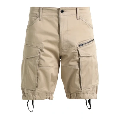 Afbeelding van G Star Rovic ZIP Relaxed Shorts, Heren, Maat: 28, Dune