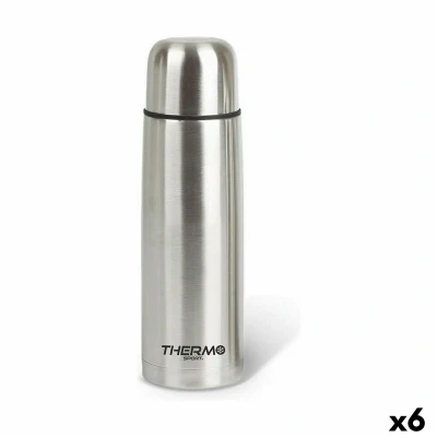 Afbeelding van Reisthermosfles ThermoSport Roestvrij staal 1 L (6 Stuks)