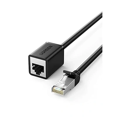 Afbeelding van Ugreen verlengkabel Ethernet RJ45 Cat 6 FTP 1000 Mbps internetkabel 2 m zwart (NW112 11281)