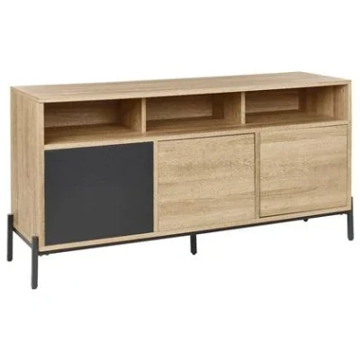 Afbeelding van MOINES Consoletafel Lichte houtkleur MDF