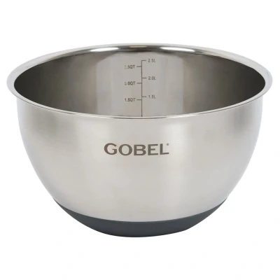 Afbeelding van Gobel Mengkom Ø20cm Inox Antislip Voet
