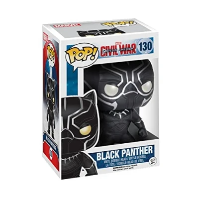 Image de Figurine Funko Pop Marvel Civil War Black Panther 9 cm