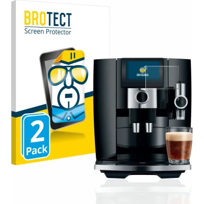 Afbeelding van BROTECT Screenprotector voor Jura J8 / J10 Folie Beschermfolie transparant (2 Stuks)