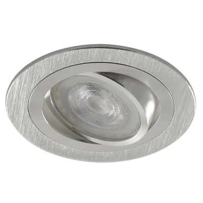 Afbeelding van LED inbouwspot Viggo Rond Chrome Sceneswitch Dimbaar 5W Philips