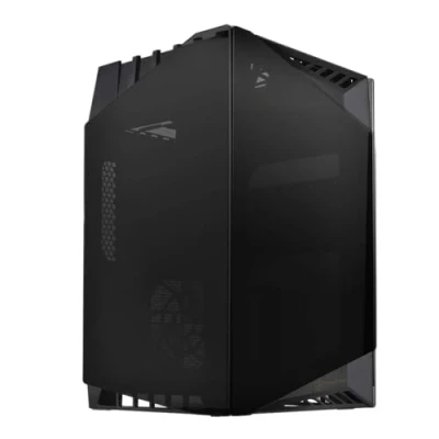 Afbeelding van Silverstone SST LD03B Lucide (Mini ITX), PC behuizing, Zwart, Transparant