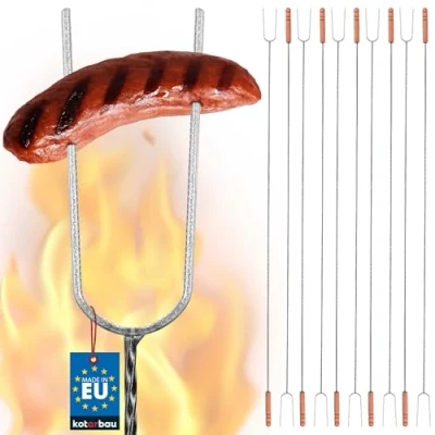 Afbeelding van KOTARBAU® 10 stuks barbecuespiesen 140 cm
