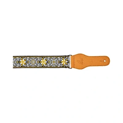 Afbeelding van Ortega gitaarband lengte 1580 mm (max.) / breedte 50 mm, Klassiek geel