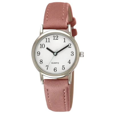 Afbeelding van Tyme Dames Horloge 27mm Wit/Roze Horloges voor Vrouwen &amp; Meisjes Polshorloge Uurwerk met Cadeauverpakking