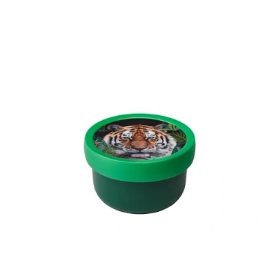 Image de Mepal Fruitbox Campus Boîte à gouter pour enfants Lavable au lave vaisselle et convient micro ondes Sans BPA 300 ml Wild Tiger