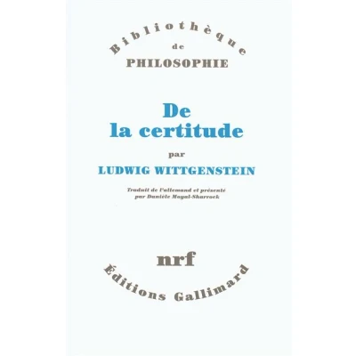 Image de De la certitude