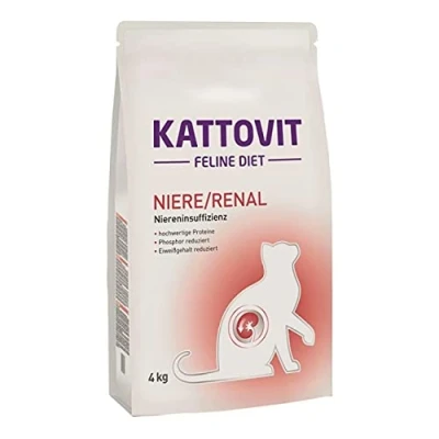 Afbeelding van 4kg Nieren/Renal (Nierfalen) Kattovit Kattenvoer