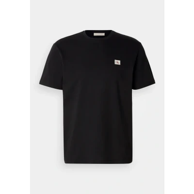 Afbeelding van Calvin Klein Jeans Badge Classic TEE Tshirt basic, Heren, Maat: Medium, Black