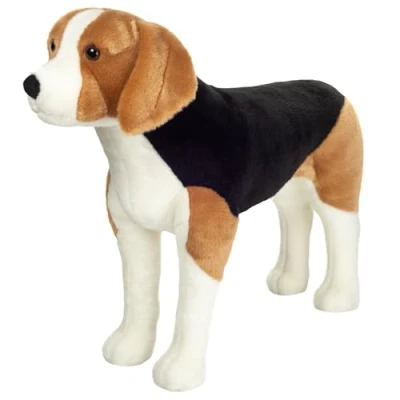 Afbeelding van Knuffel Beagle Staand 60cm