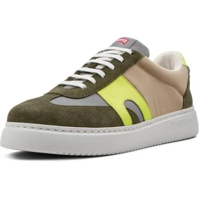 Afbeelding van Camper Sneakers laag, Heren, Maat: 46, Grau grün Textiel