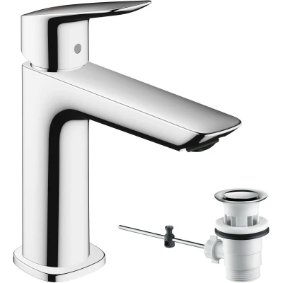 Afbeelding van Hansgrohe Logis Fine 1 greeps wastafelmengkraan 100 CoolStart met