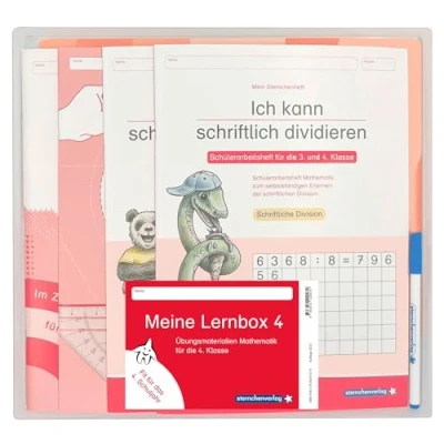 Afbeelding van Meine Lernbox 4 Mathematik Fit für das 4. Schuljahr