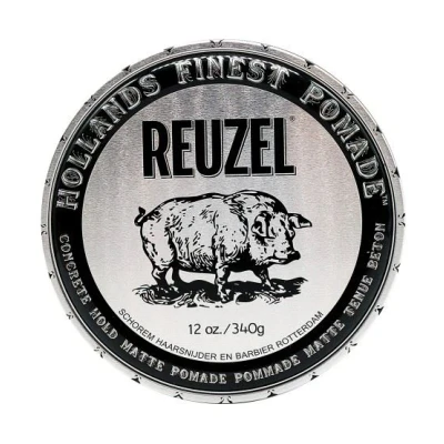 Afbeelding van Reuzel Concrete Hold Matte Pomade 340gr Haibu by Kapperskorting.com