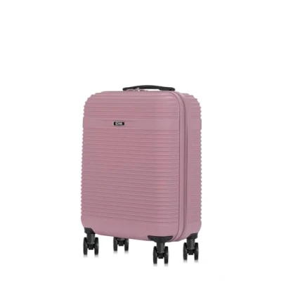 Afbeelding van OCHNIK Koffer WALAB 0040 ABS 4 wielen Harde koffer, Roze poeder., effen