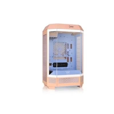 Afbeelding van Thermaltake The tower 300 Peach Fuzz Micro PC behuizing Perzik