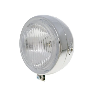 Afbeelding van Koplamp Puch maxi rond chroom