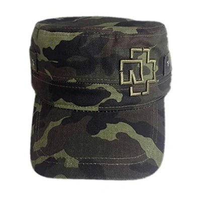 Afbeelding van Rammstein Militaire camouflagepet, officieel product van de groep, camouflage, eenheidsmaat, Camouflage