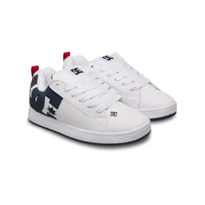Afbeelding van DC Shoes Court Graffik Lage sneakers voor heren, Wit Navy Rood