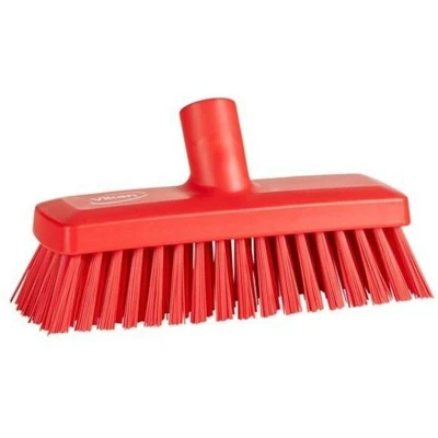 Afbeelding van Vikan Schrobbers en Luiwagens Hygiene Luiwagen Compact Rood Hard 225mm
