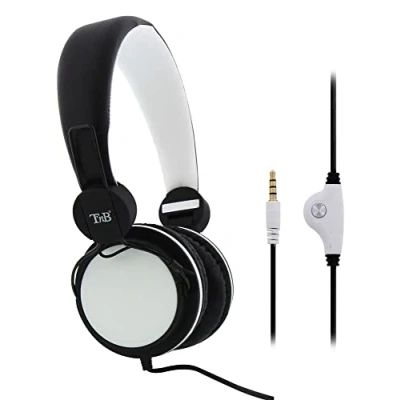 Afbeelding van Tnb T&#039;nB Collection BE Color hoofdtelefoon, bekabeld, 3,5 mm jackstekker, zwart/wit