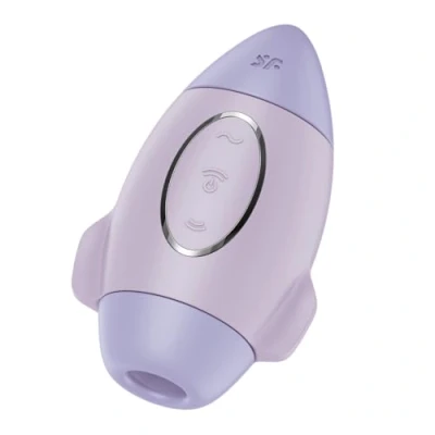 Afbeelding van Satisfyer Mission Control Luchtdruk Vibrator Lila