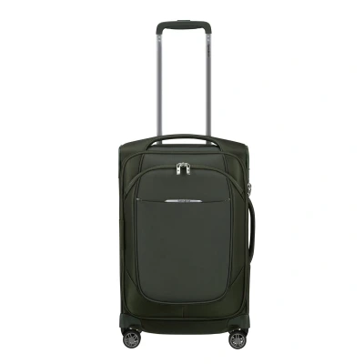 Afbeelding van Samsonite Reiskoffer Re Lite Spinner 55 35 handbagage uitbreidbaar Climbing ivy 41 l