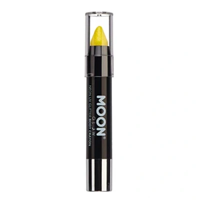 Afbeelding van Moon Glow Neon UV Glitter/Body Paint Stick voor gezicht en lichaam make up Geel