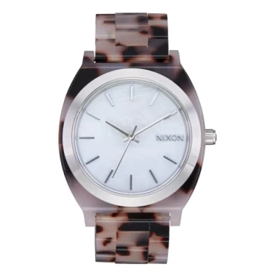 Afbeelding van Nixon Time Teller Acetate (Pink Tortoise)
