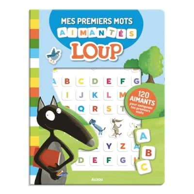 Afbeelding van MES PREMIERS MOTS AIMANTES AVEC LOUP