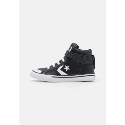 Afbeelding van Converse PRO Blaze Strap Unisex Sneakers hoog voor kinderen, Maat: 37, Black/white Leer