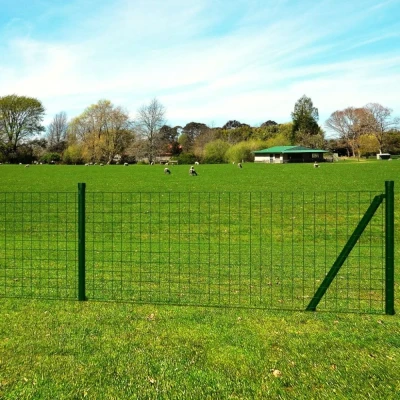 Afbeelding van Euro hek 25x0,8 m staal groen
