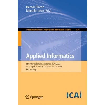 Afbeelding van Communications in Computer and Information Science Applied Informatics
