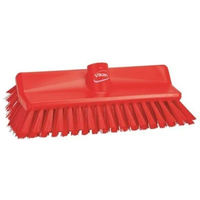 Image de VIKAN 70474 brosse d&#039;angle, 265 mm, polyester, moyen, rouge 7047/4