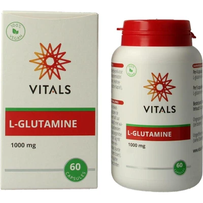Afbeelding van L glutamine 1000 Mg 60 Capsules
