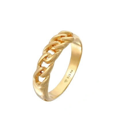 Afbeelding van Elli KNOT Statement LOOK Ring goldcoloured, Dames, Maat: 54, Gold coloured