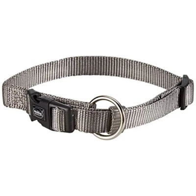 Afbeelding van Nobby halsband classic grijs 30 45 cm