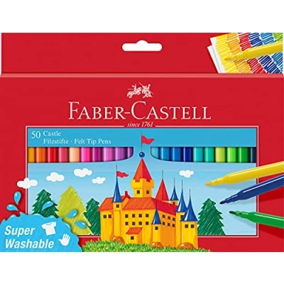 Afbeelding van Viltstift FC karton etui assorti