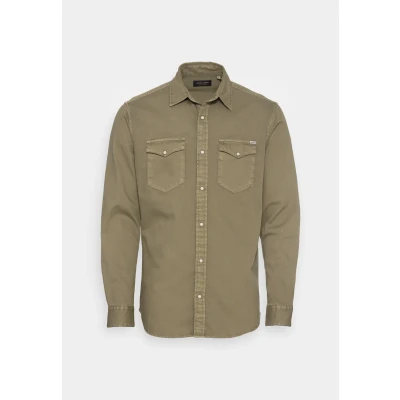 Afbeelding van Jack &amp; Jones Jjesheridan L S NOOS Overhemd, Heren, Maat: Small, Forest night