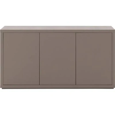 Afbeelding van Goossens Dressoir Barcelona, 3 Deuren Hout Bruin