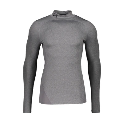 Afbeelding van Under Armour CG COMP MOCK Longsleeve, Heren, Maat: Small, Grau