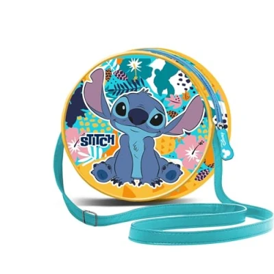 Afbeelding van Karactermania Disney Lilo en Stitch Colors Ronde Crossbody Tas Schoudertas Turquoise