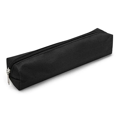 Afbeelding van Waytex schooltas, multifunctioneel, klein, rechthoekig, 21 x 4 cm, zacht textiel, zwart, zwart., schooletui