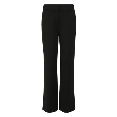 Afbeelding van comma Marlene IM Relaxed FIT UND GÜRTELSCHLAUFEN Broek, Dames, Maat: 34, Schwarz