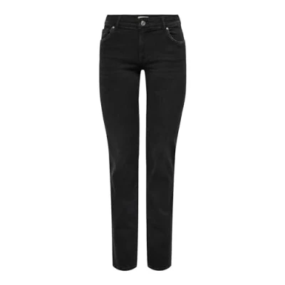 Afbeelding van ONLY Dames jeansbroek Washed Black 25W / 32L,